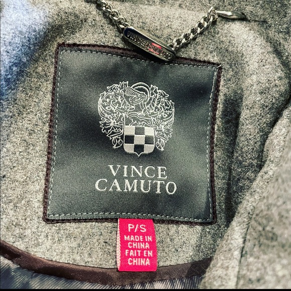 Vince Camuto Textured Contemporary Trench Coat - Picture 3 of 3